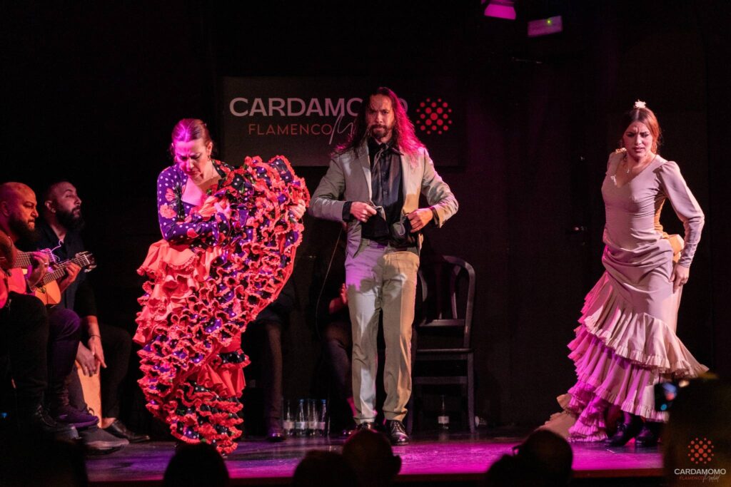 Jose Maya, una de las grandes esterllas que bailan en Cardamomo Flamenco Madrid