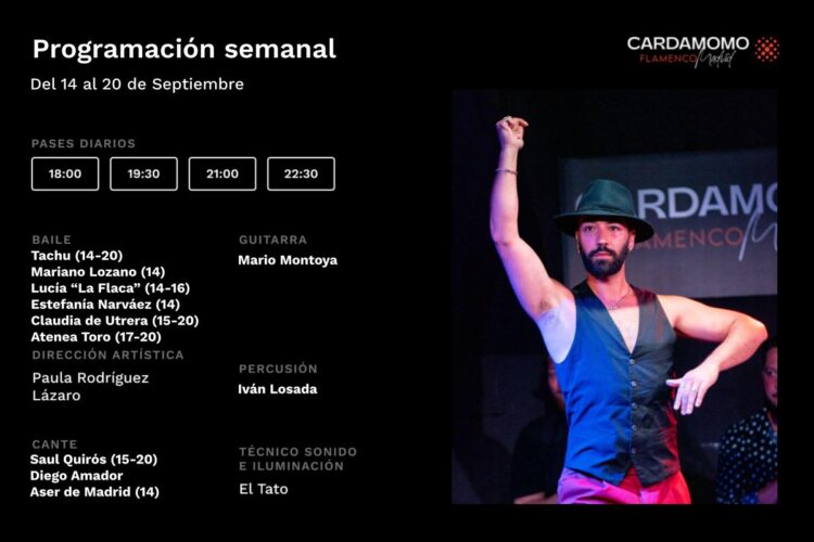 Programación Artística Semanal 14-20 Septiembre Cardamomo (1)