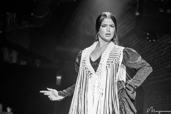 Noemí Ferrer, bailaora flamenca, en el escenario